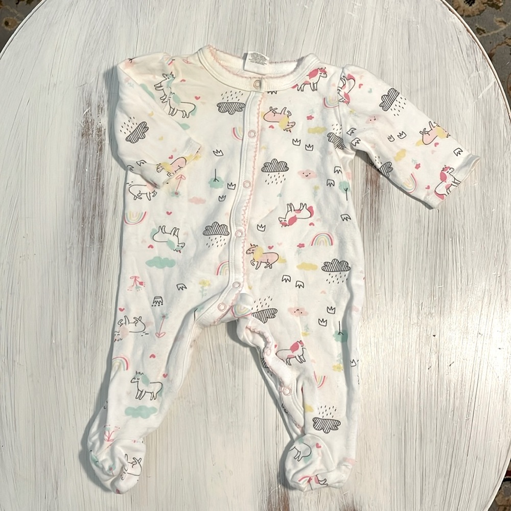 💚5/$25💚 Unicorn Print Footie